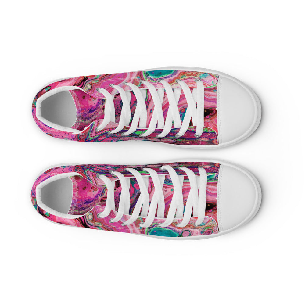 Women’s high top canvas shoes - FA011