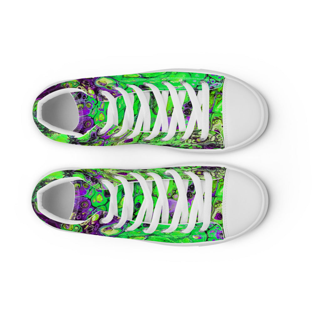 Women’s high top canvas shoes - FA007B