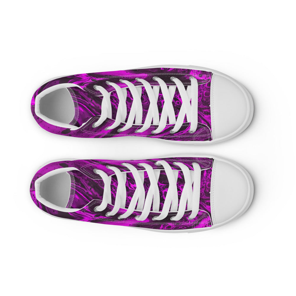 Women’s high top canvas shoes - FA006B