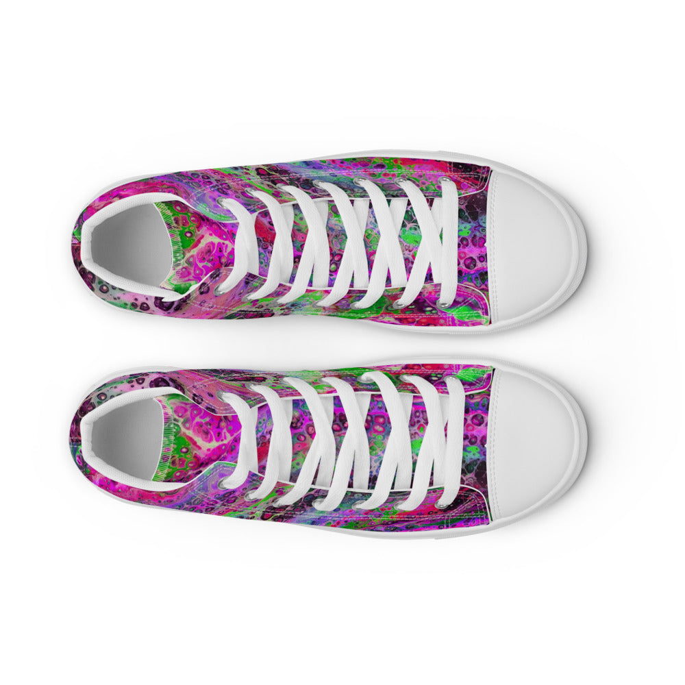 Women’s high top canvas shoes - FA003D