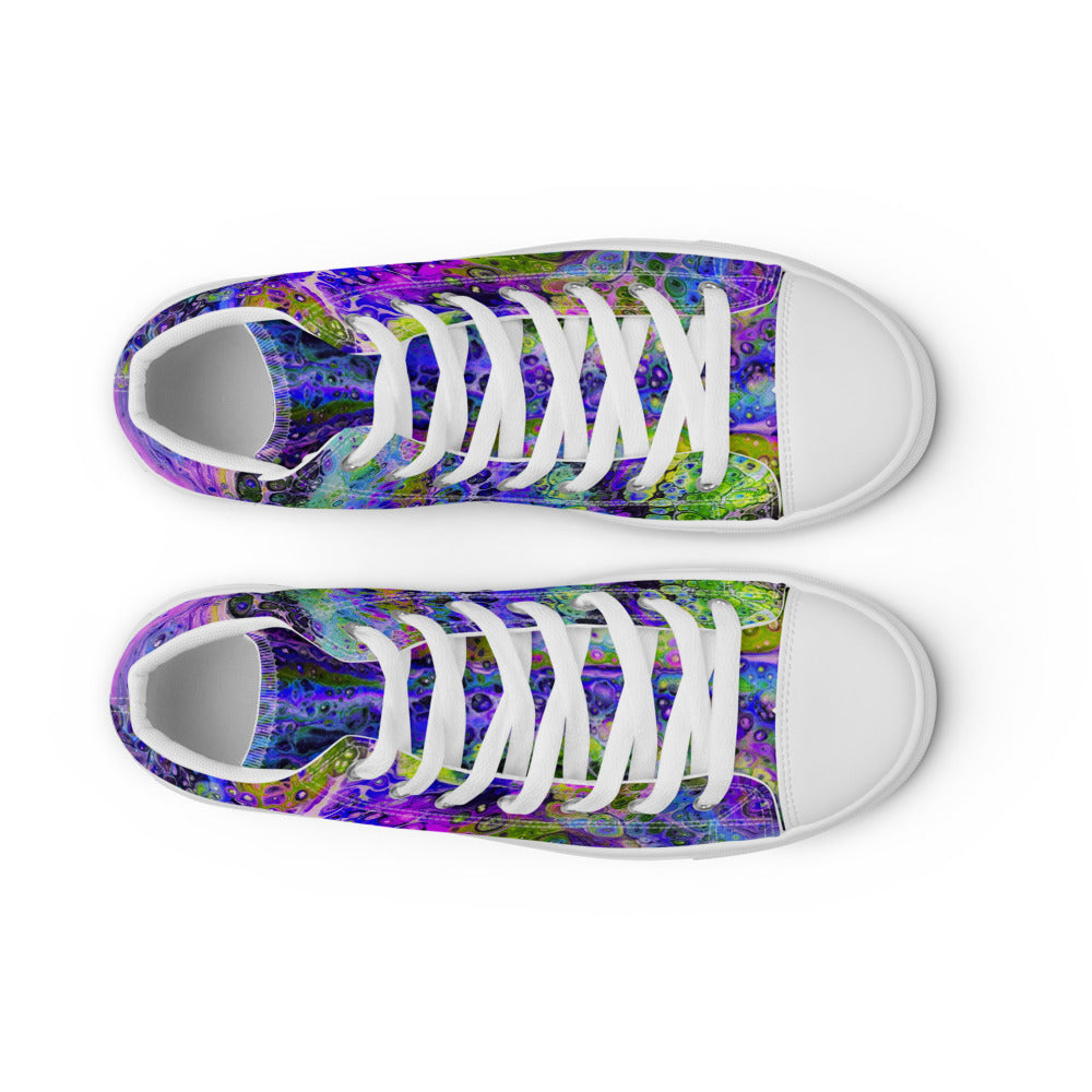 Women’s high top canvas shoes - FA003B