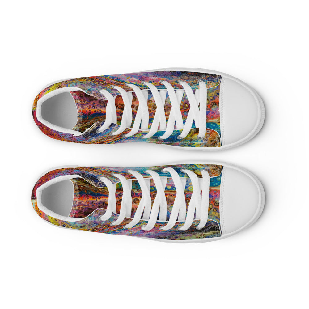 Women’s high top canvas shoes - FA003