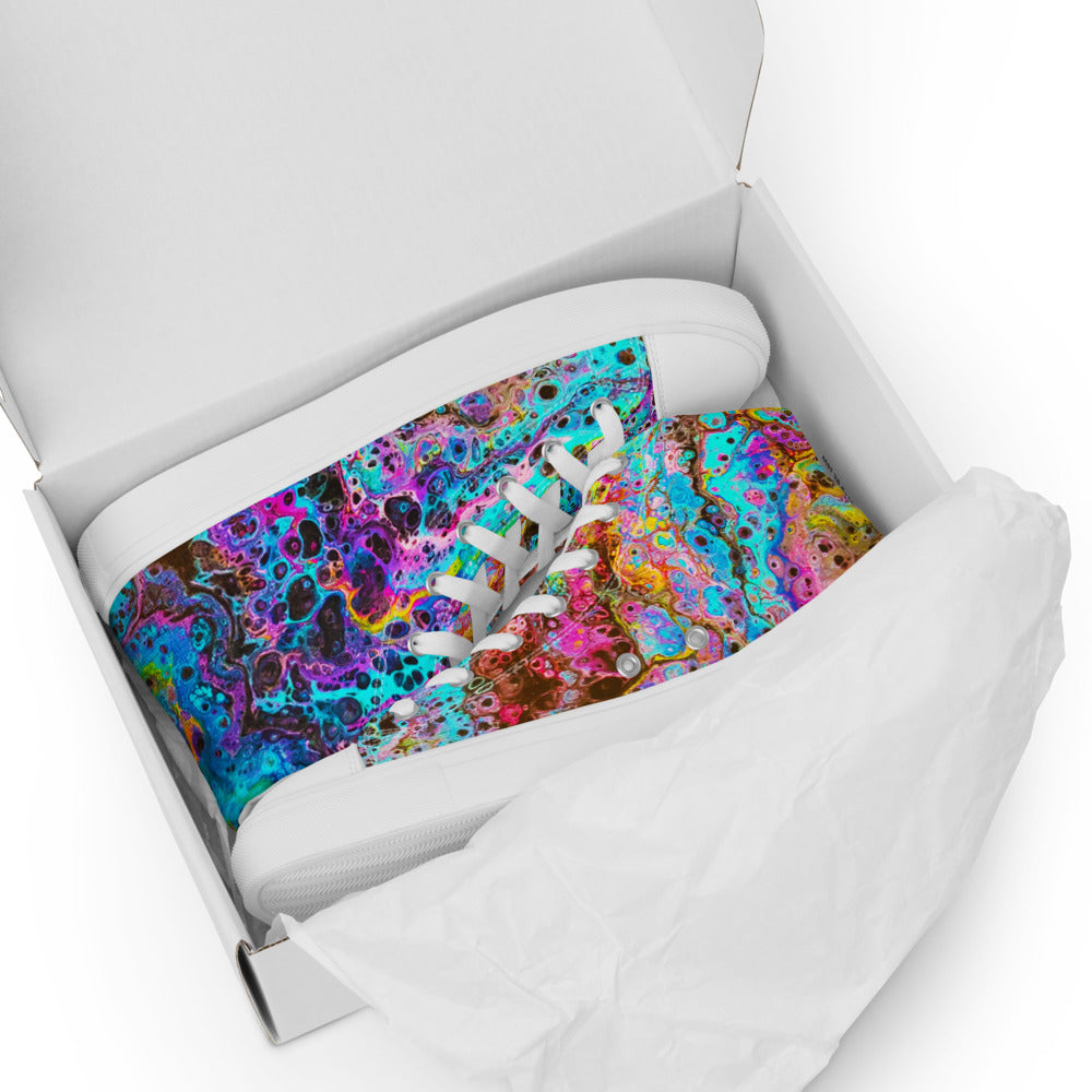 Women’s high top canvas shoes - FA020