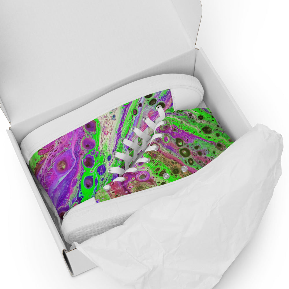 Women’s high top canvas shoes - FA018D