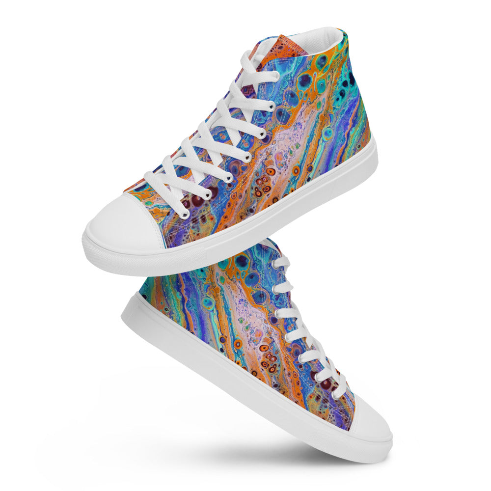Women’s high top canvas shoes - FA018C