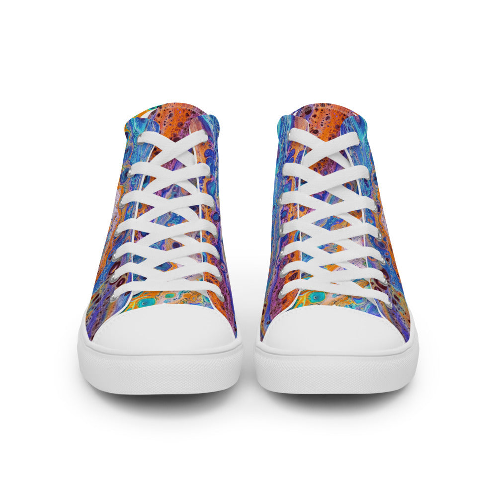 Women’s high top canvas shoes - FA018C