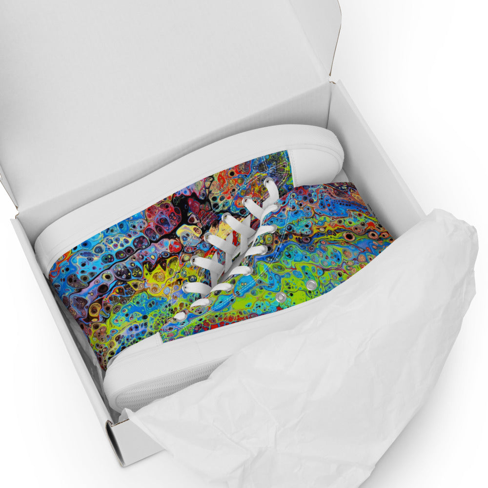 Women’s high top canvas shoes - FA015