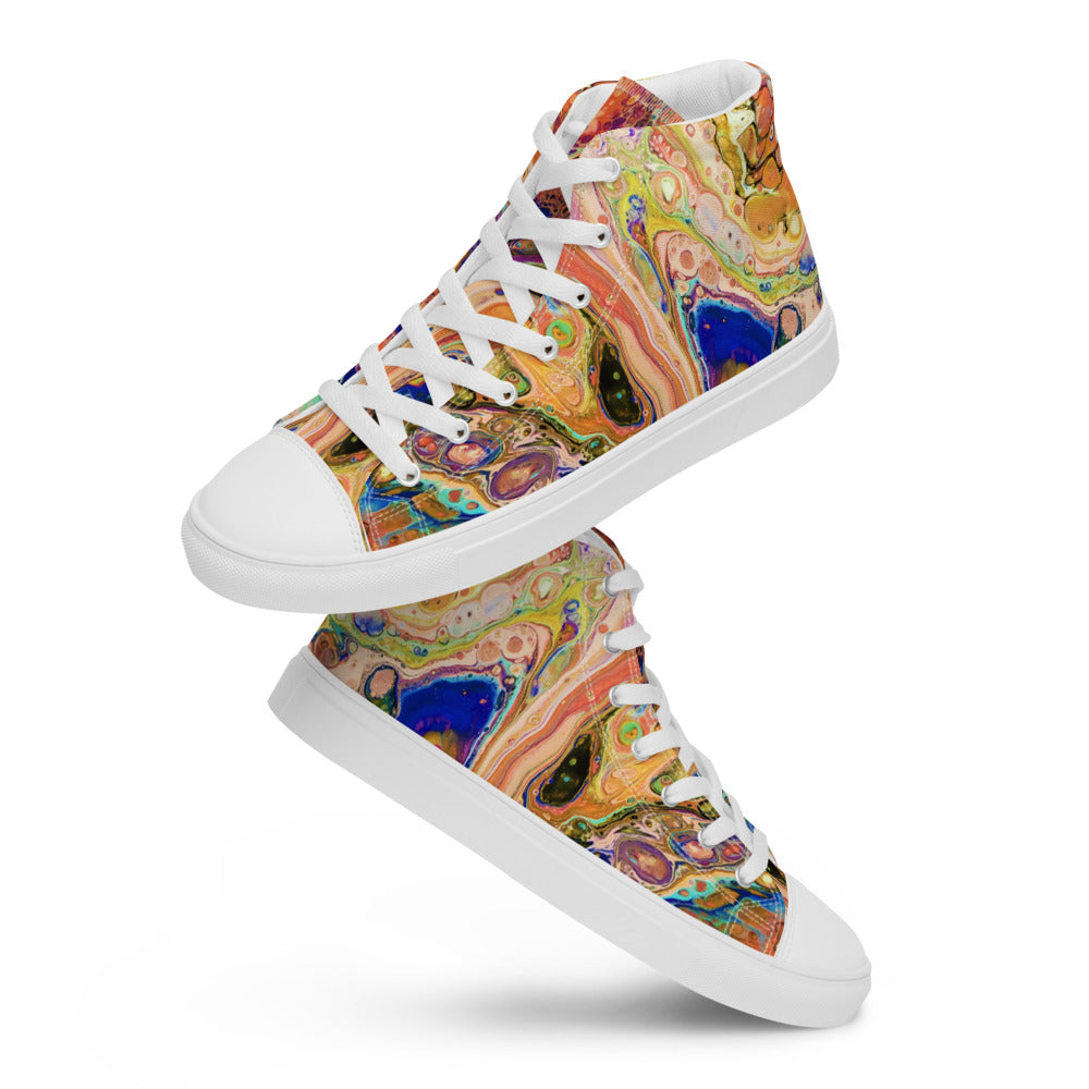 Women’s high top canvas shoes - FA011E