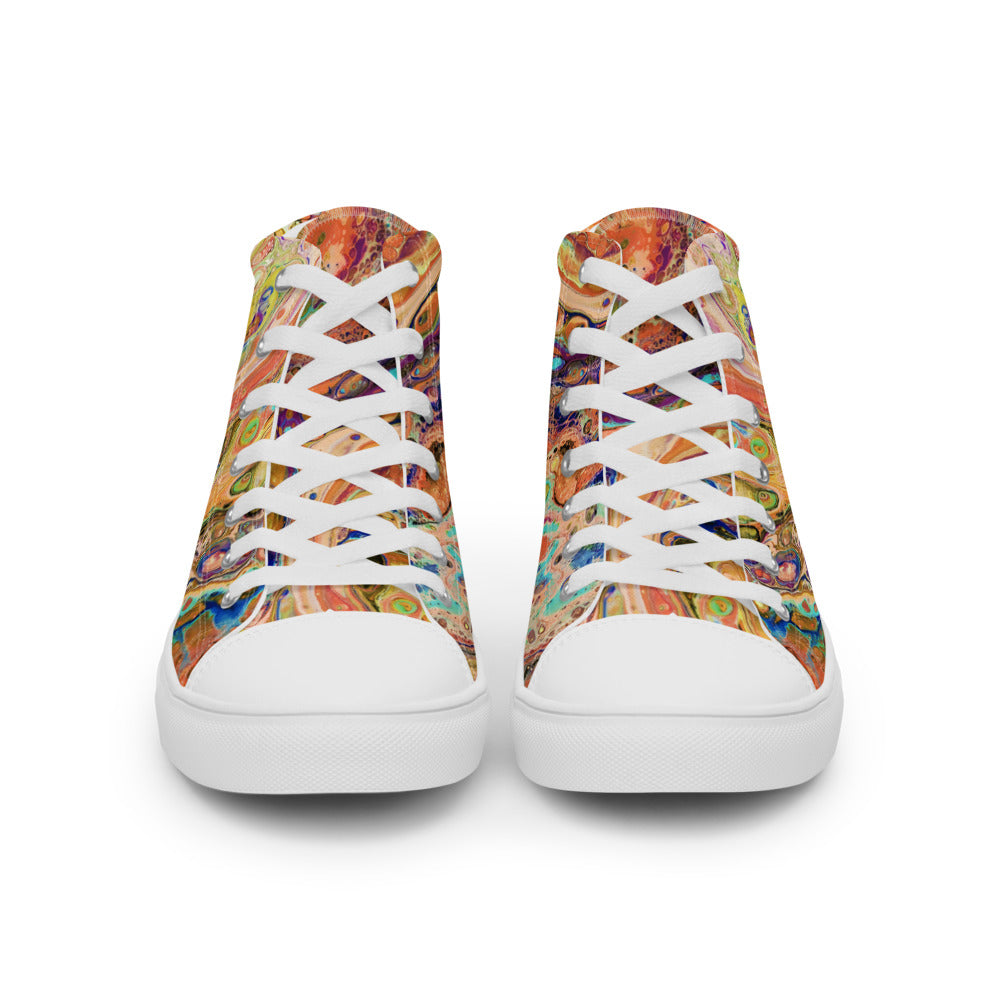 Women’s high top canvas shoes - FA011E