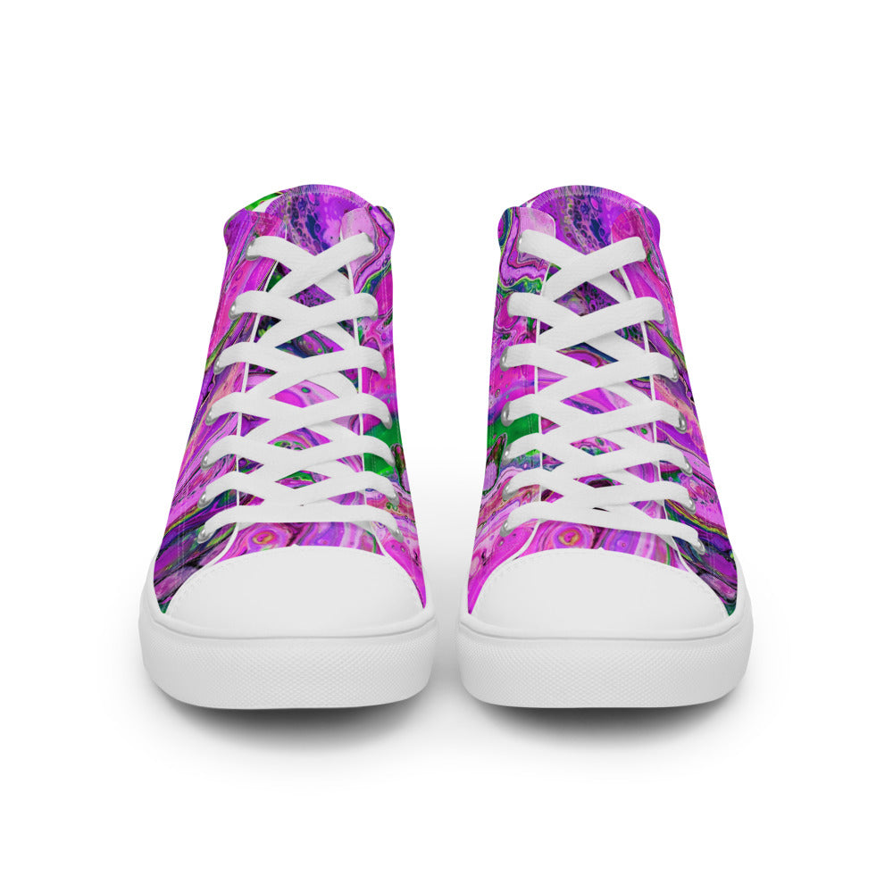 Women’s high top canvas shoes - FA011D