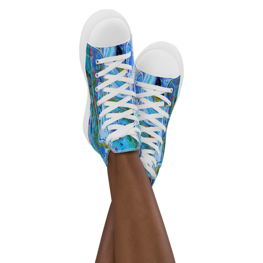 Women’s high top canvas shoes - FA011A