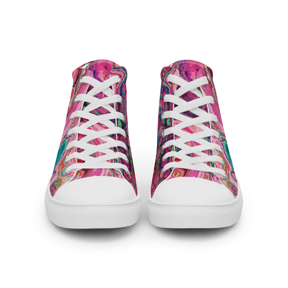 Women’s high top canvas shoes - FA011