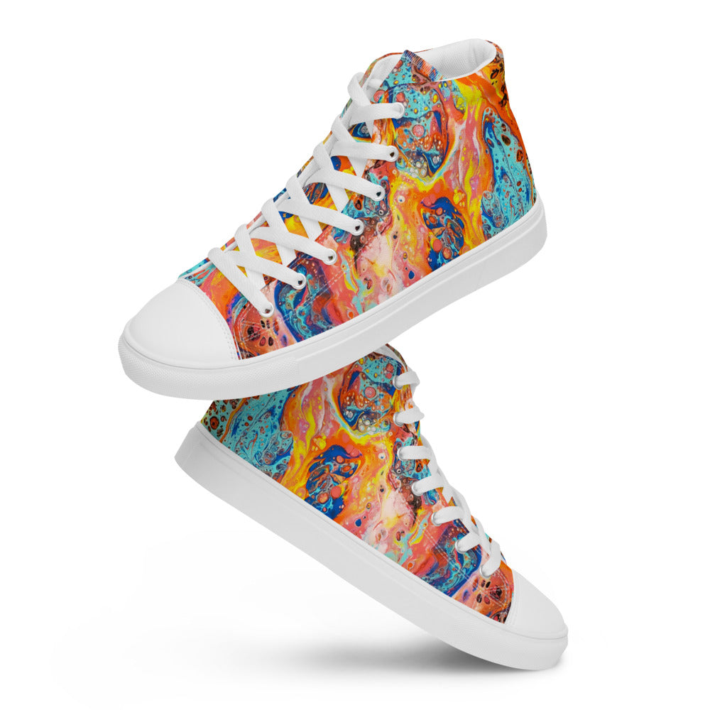 Women’s high top canvas shoes - FA008