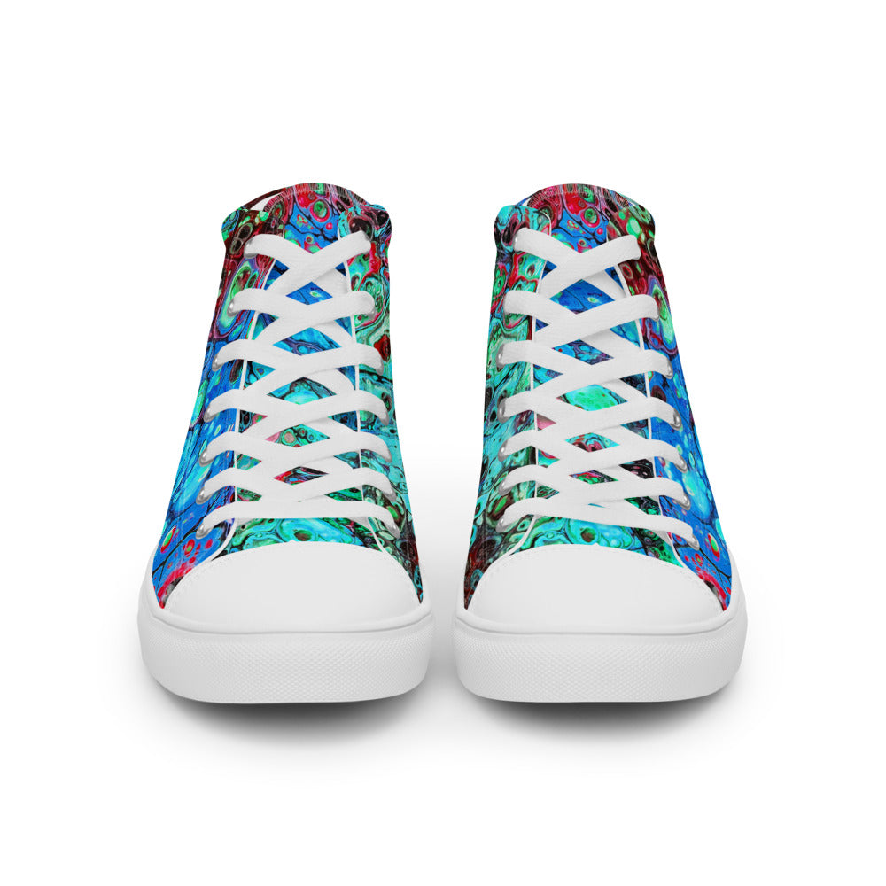Women’s high top canvas shoes - FA007C