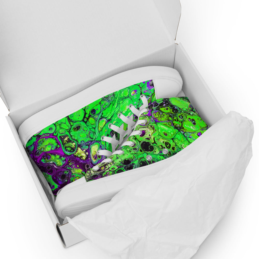 Women’s high top canvas shoes - FA007B