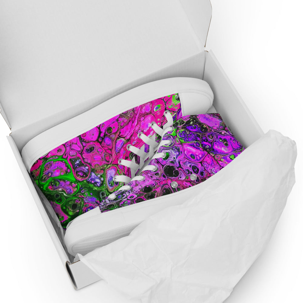 Women’s high top canvas shoes - FA007A