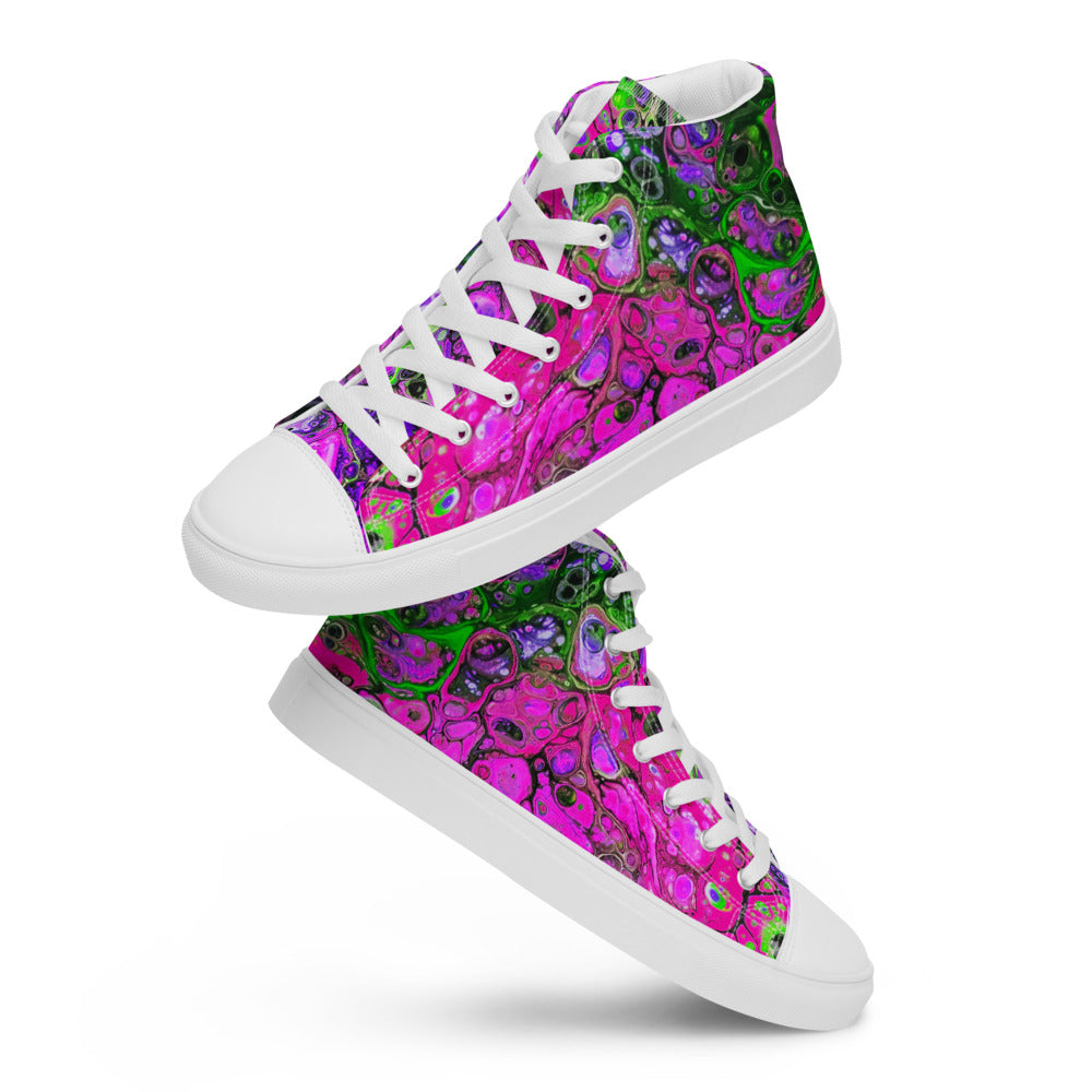 Women’s high top canvas shoes - FA007A