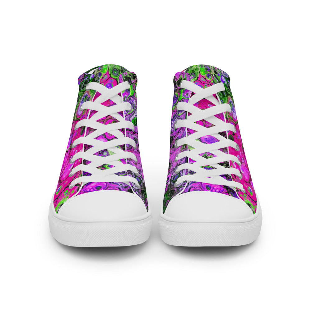 Women’s high top canvas shoes - FA007A