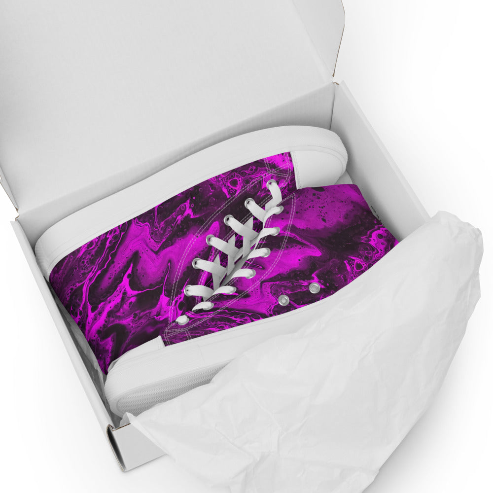 Women’s high top canvas shoes - FA006B