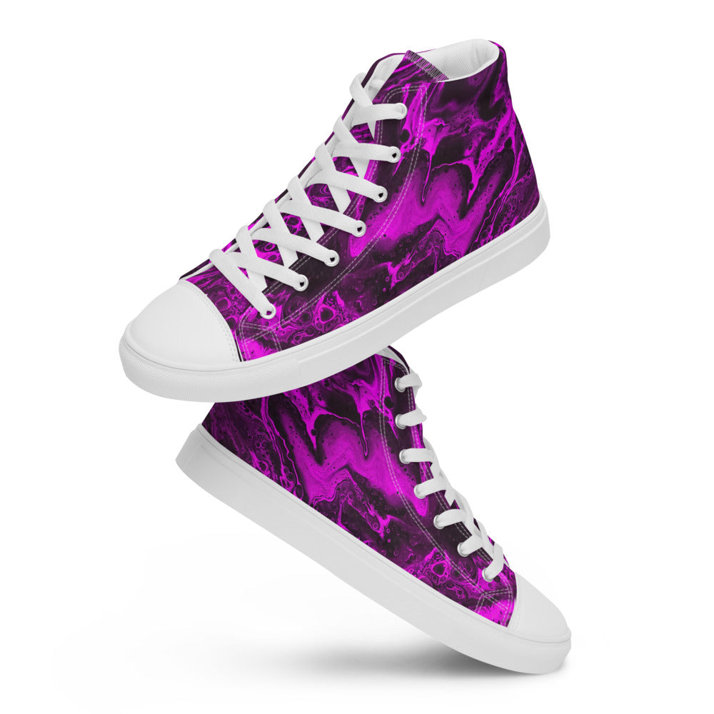 Women’s high top canvas shoes - FA006B