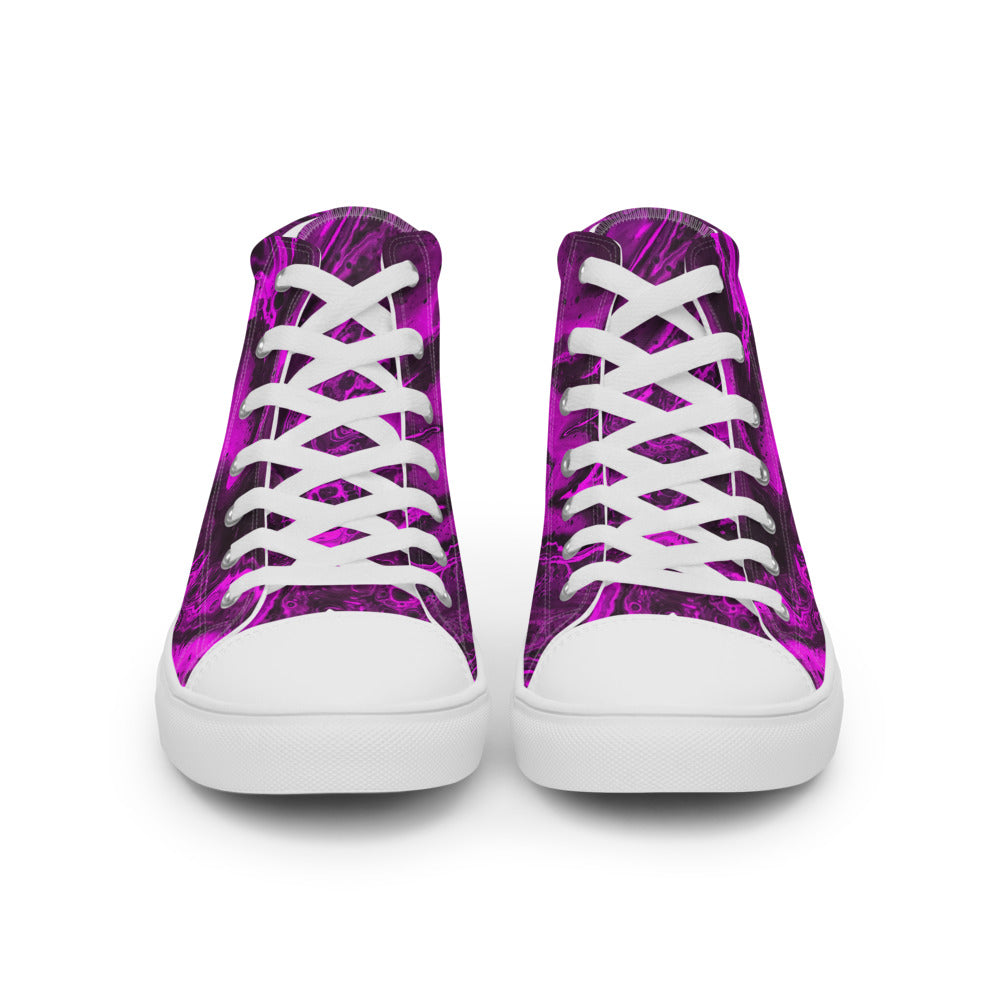 Women’s high top canvas shoes - FA006B