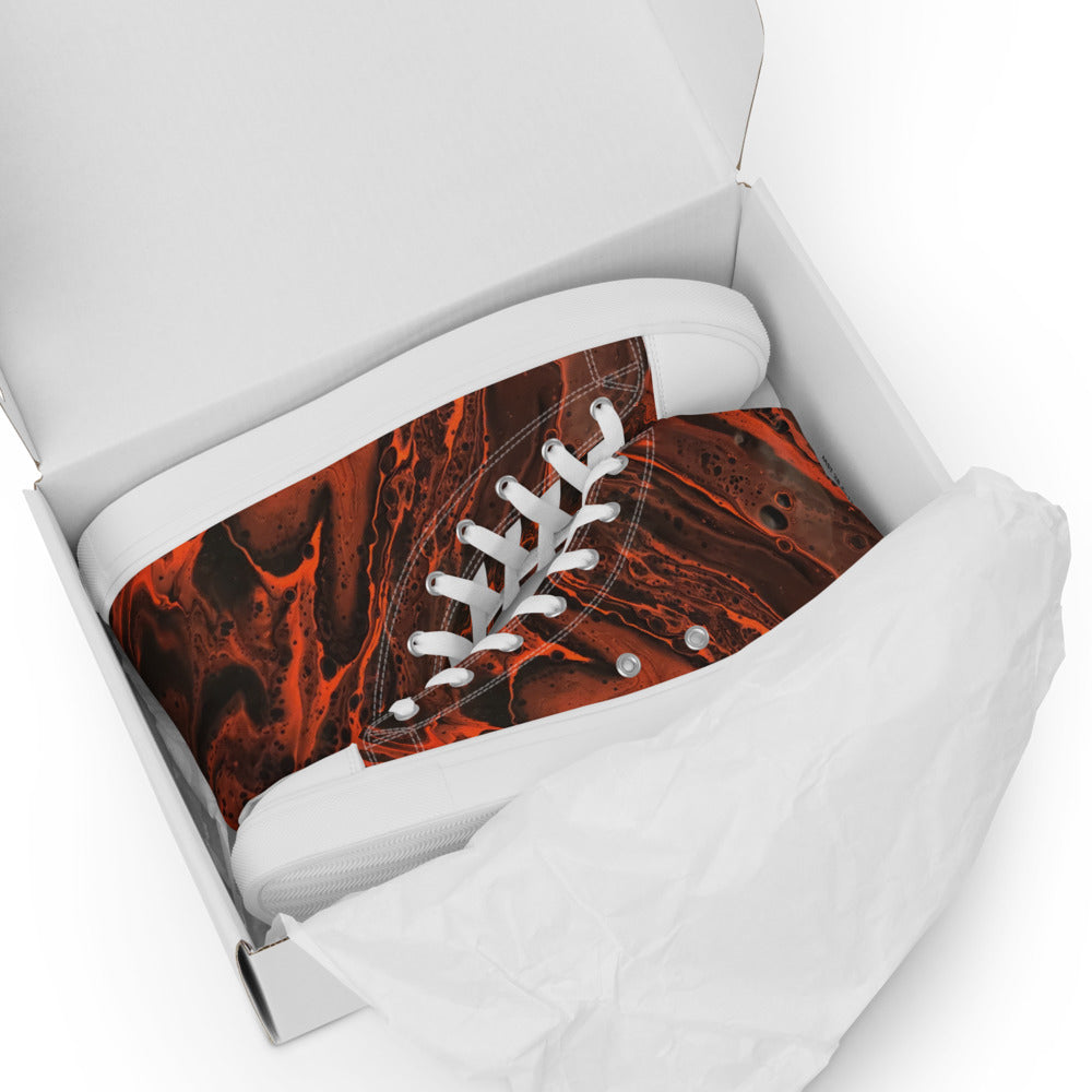 Women’s high top canvas shoes - FA006