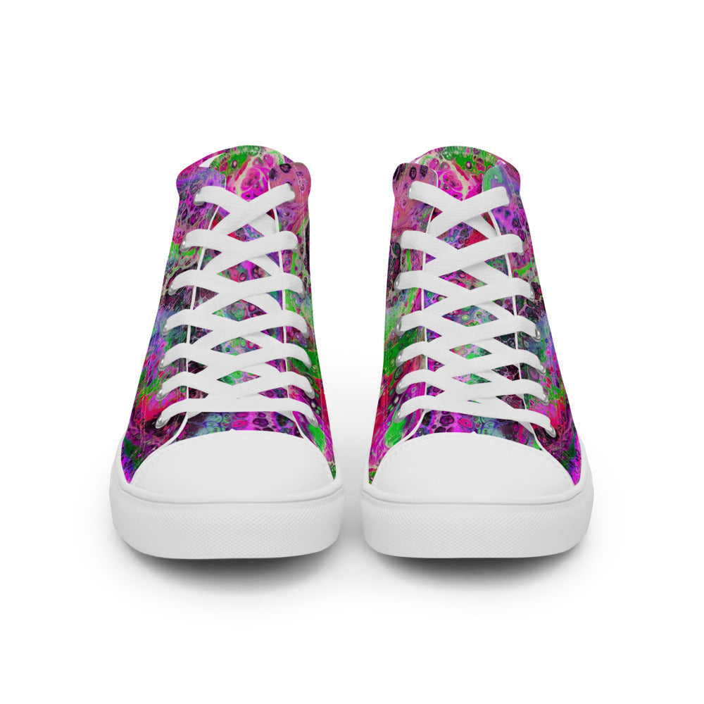 Women’s high top canvas shoes - FA003D