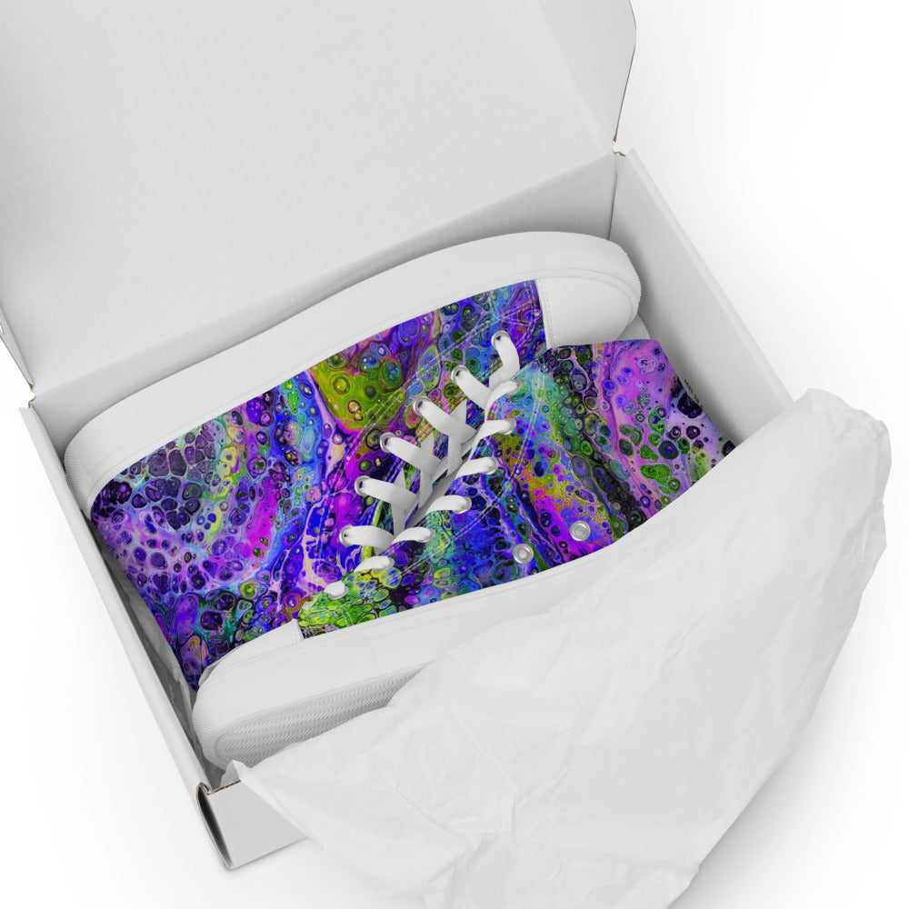 Women’s high top canvas shoes - FA003B