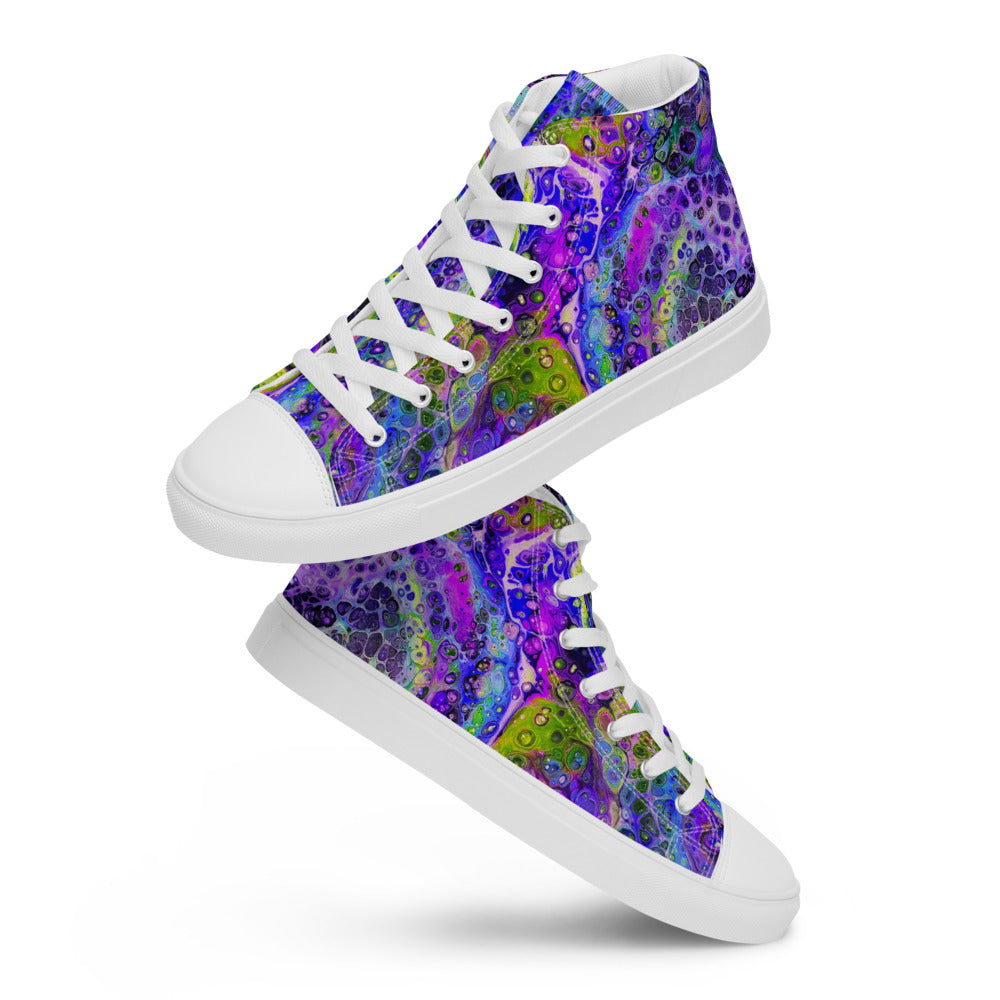 Women’s high top canvas shoes - FA003B