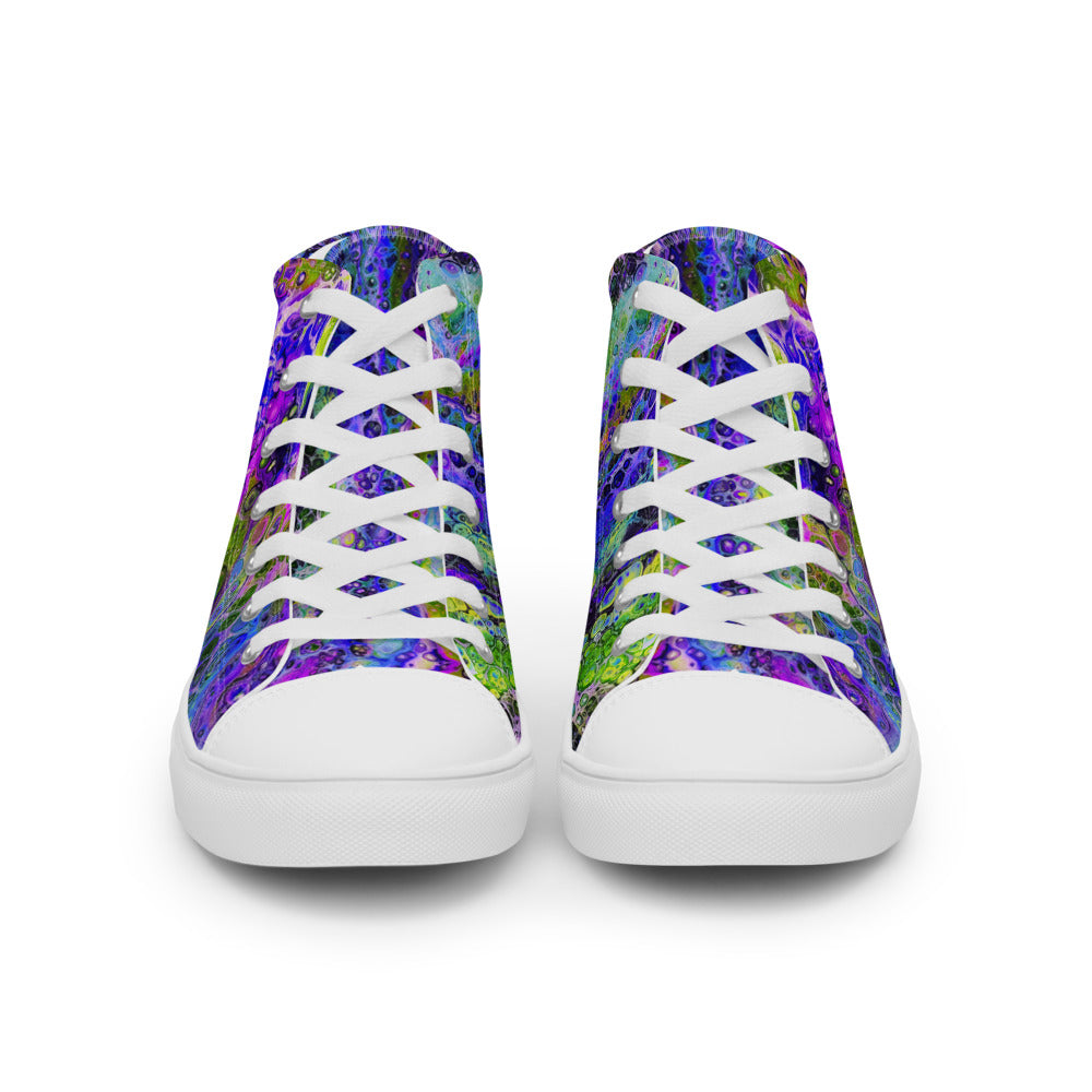 Women’s high top canvas shoes - FA003B