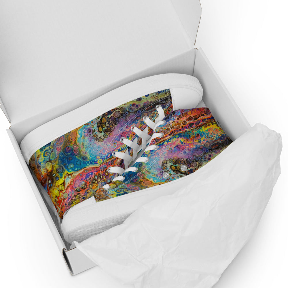 Women’s high top canvas shoes - FA003