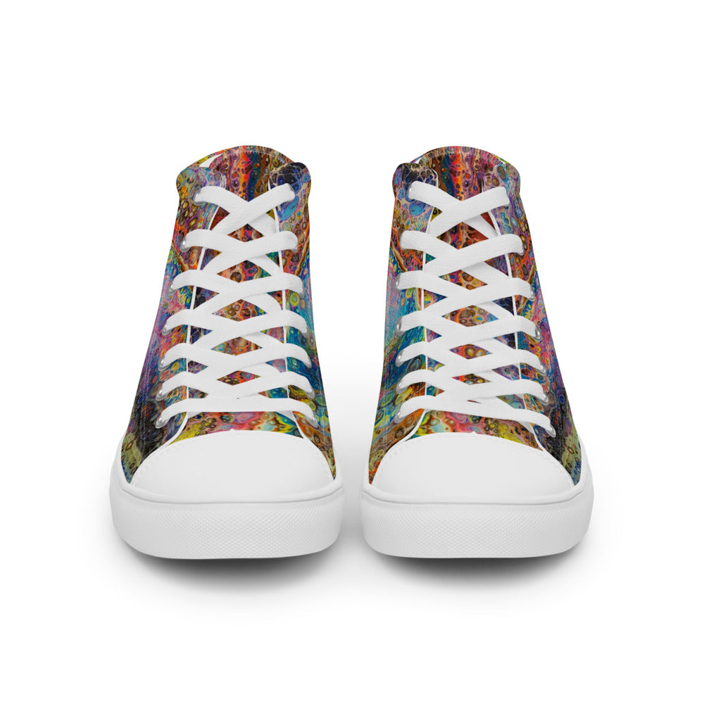 Women’s high top canvas shoes - FA003