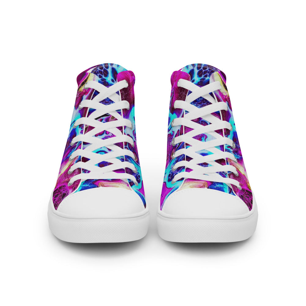 Women’s high top canvas shoes - FA002B