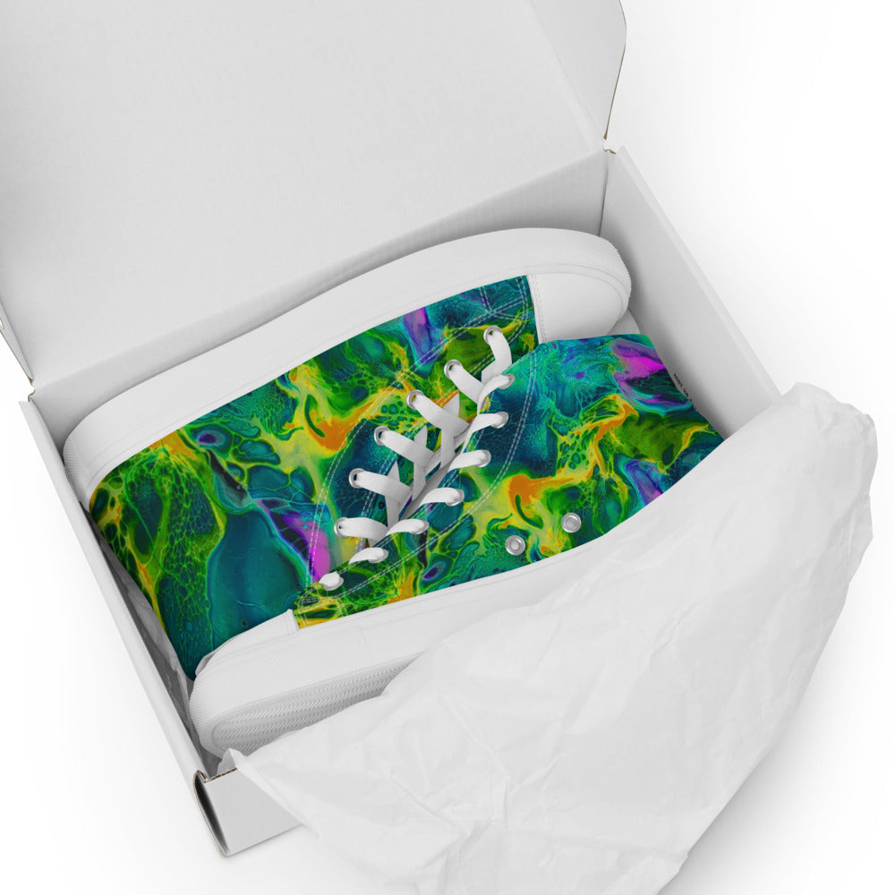 Women’s high top canvas shoes - FA002A