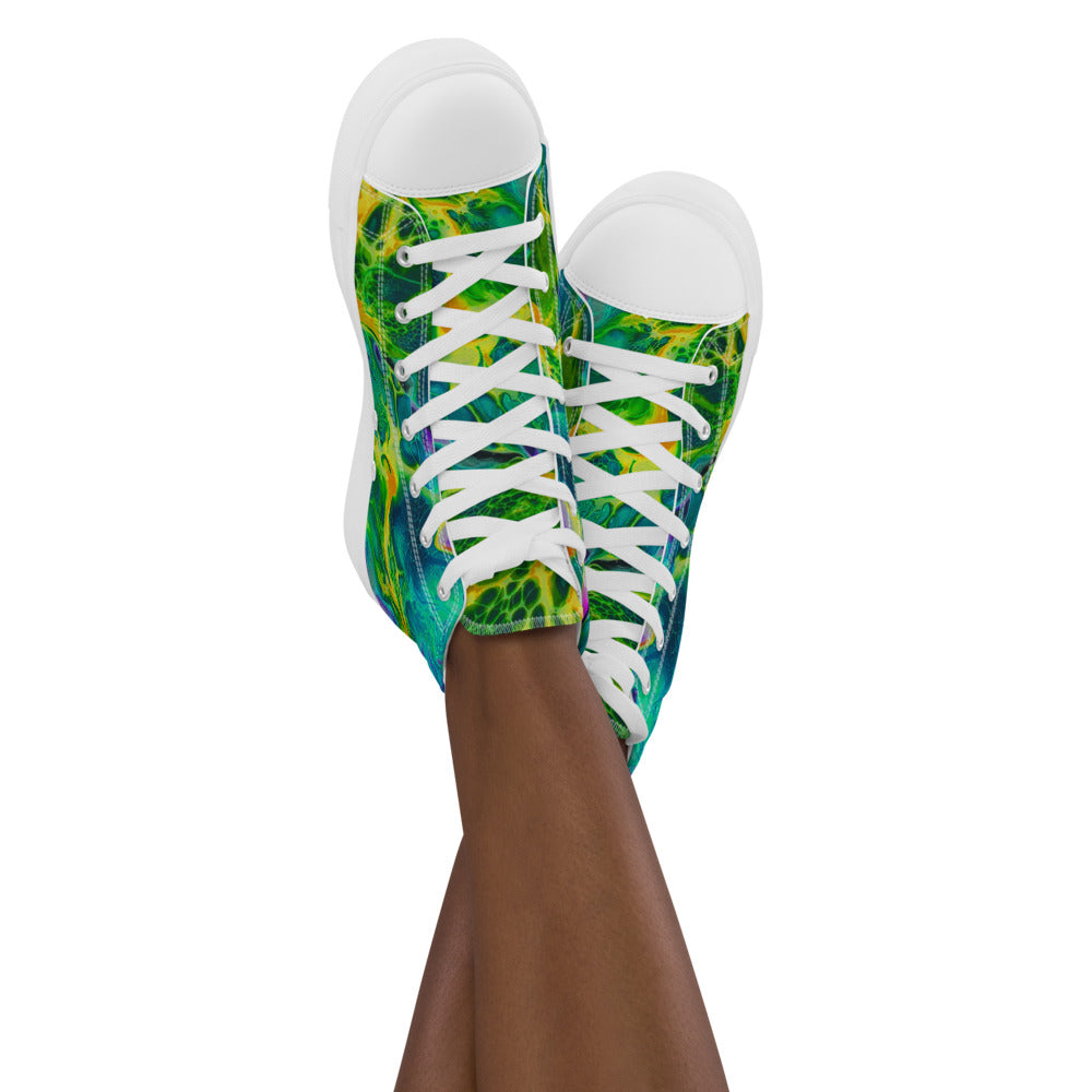 Women’s high top canvas shoes - FA002A