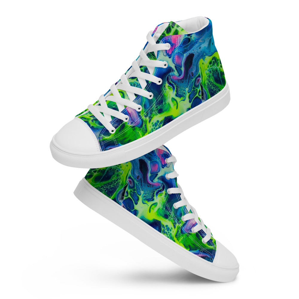 Women’s high top canvas shoes - FA002