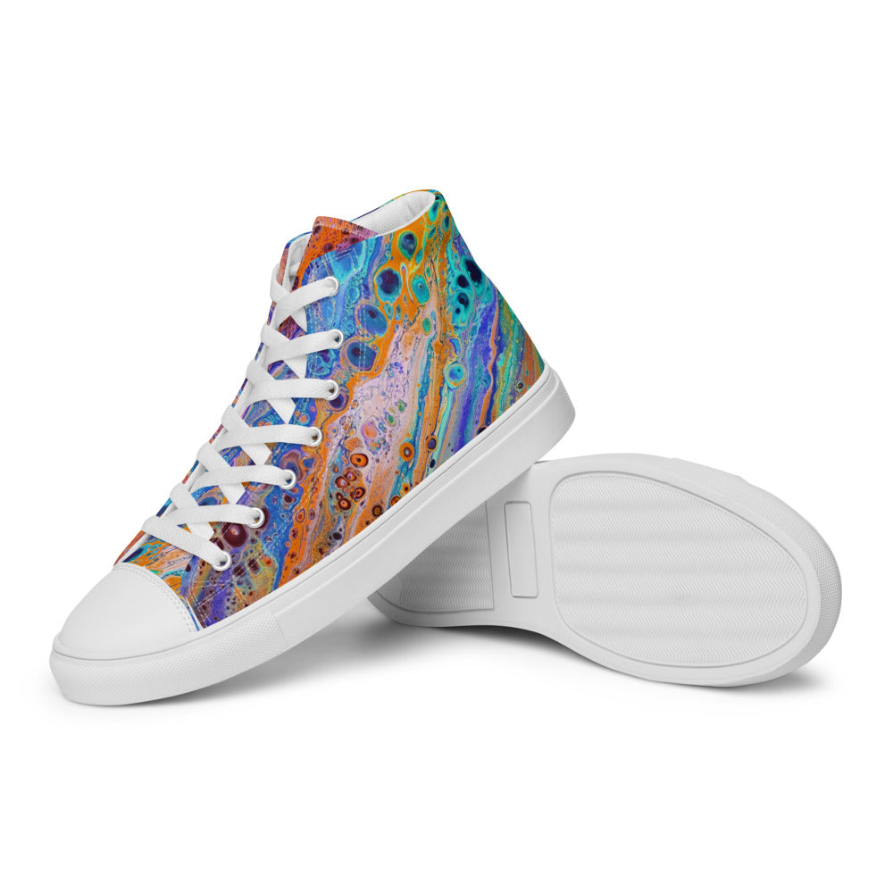 Women’s high top canvas shoes - FA018C