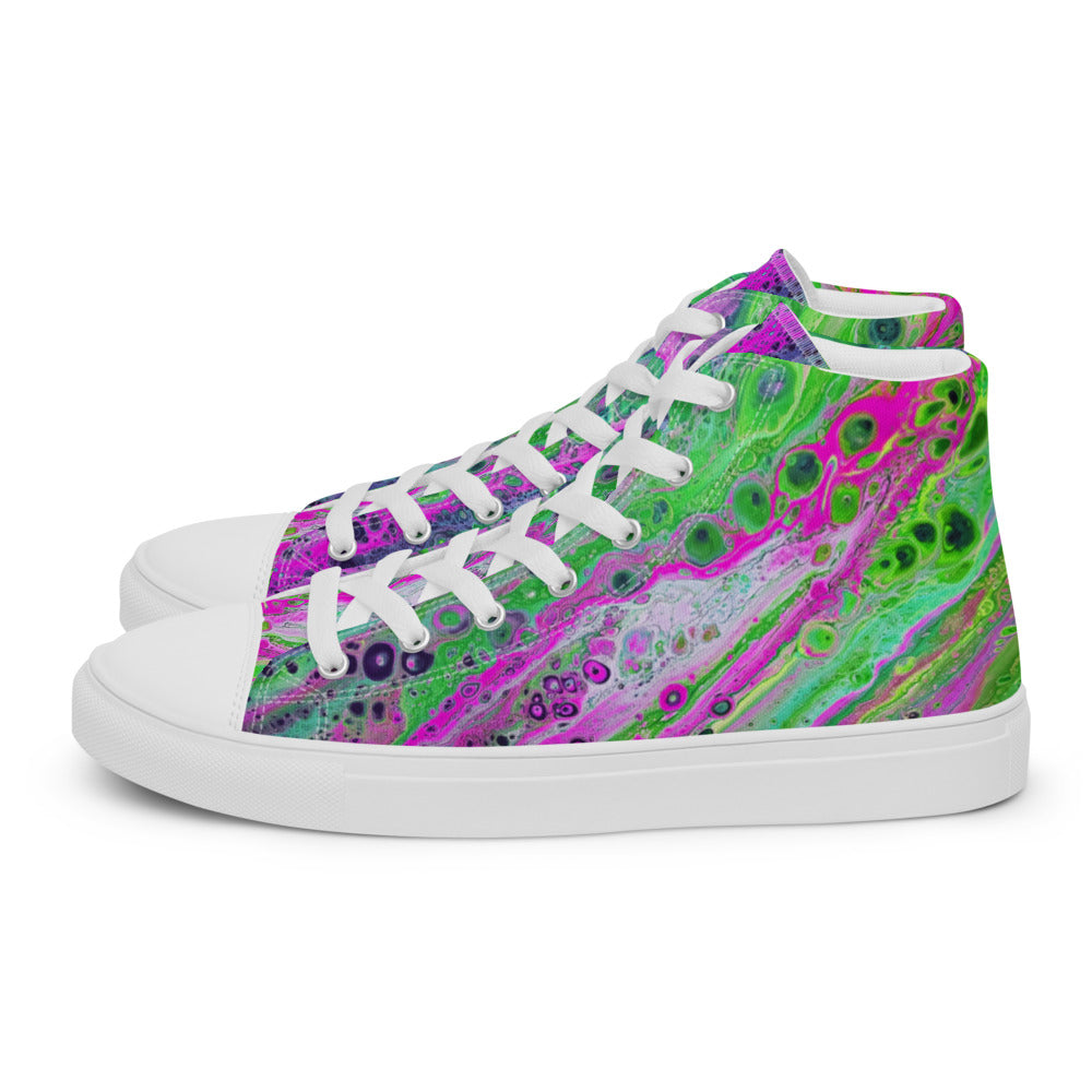 Women’s high top canvas shoes - FA018A