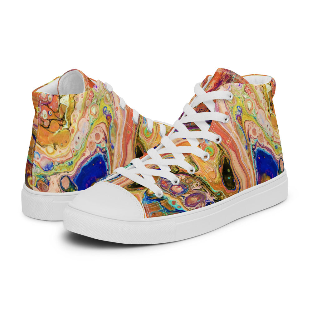 Women’s high top canvas shoes - FA011E