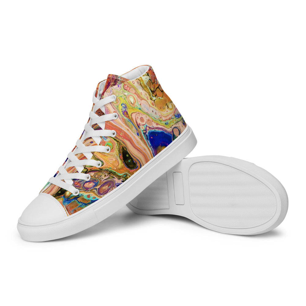 Women’s high top canvas shoes - FA011E