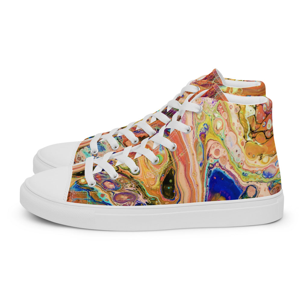 Women’s high top canvas shoes - FA011E