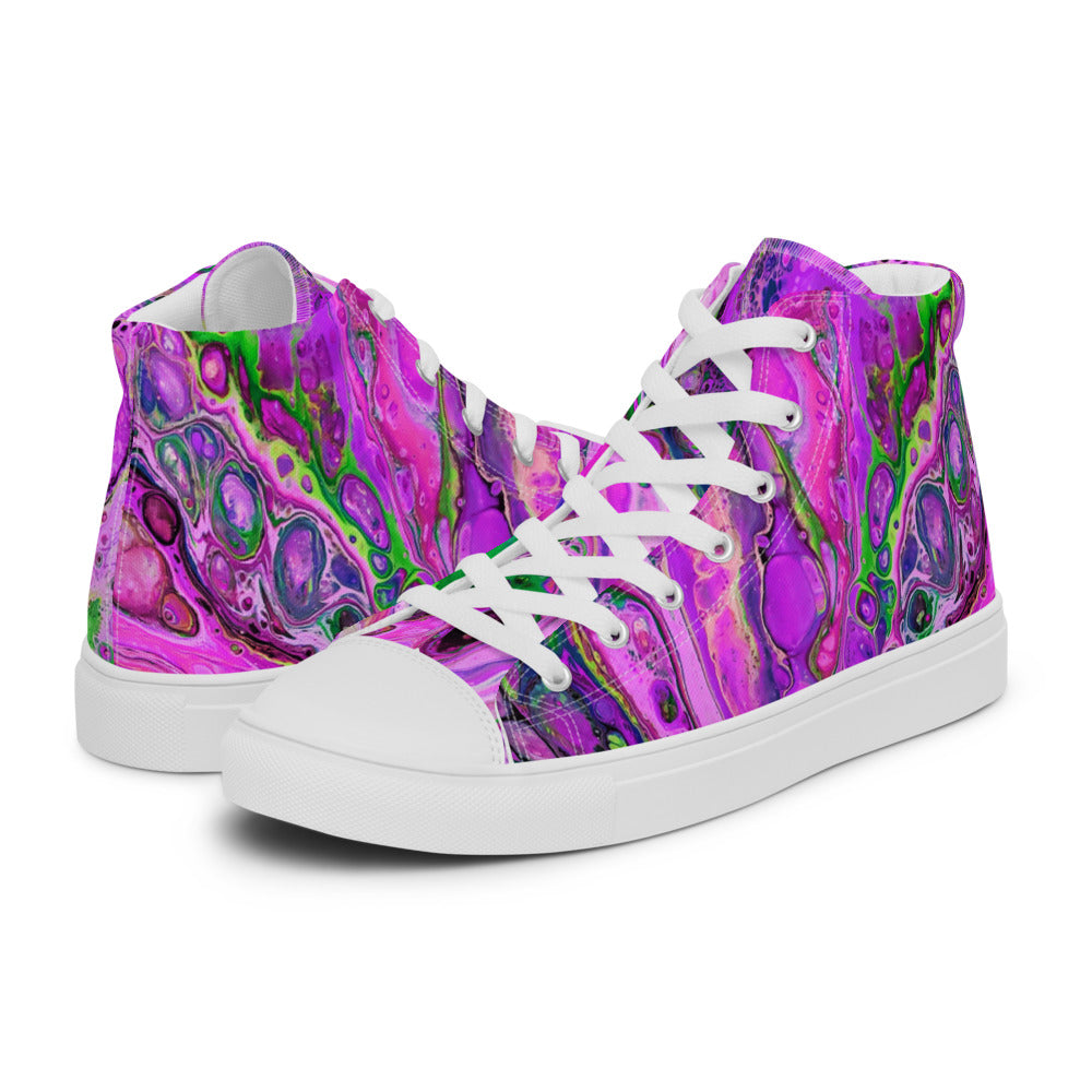 Women’s high top canvas shoes - FA011D
