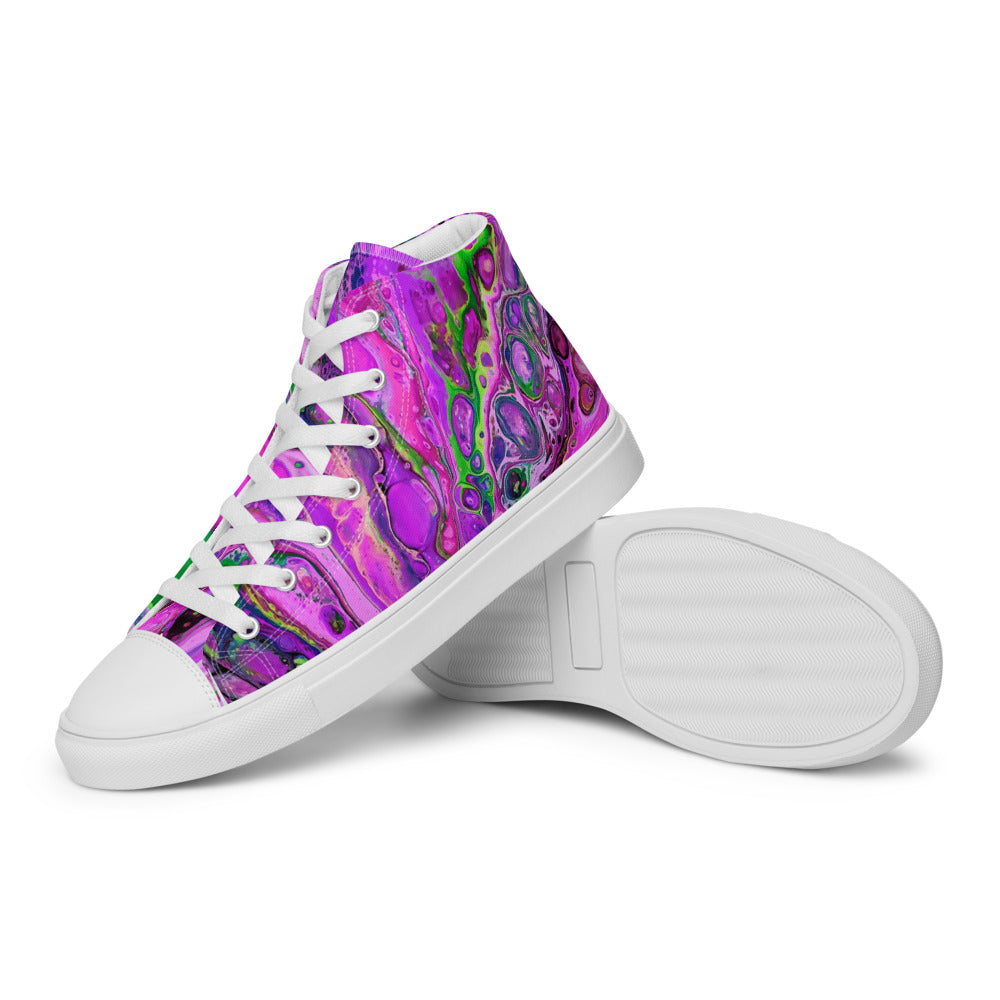 Women’s high top canvas shoes - FA011D