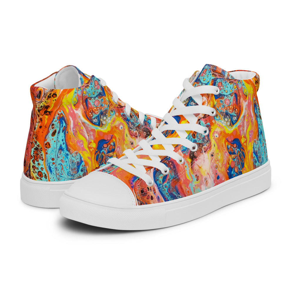 Women’s high top canvas shoes - FA008