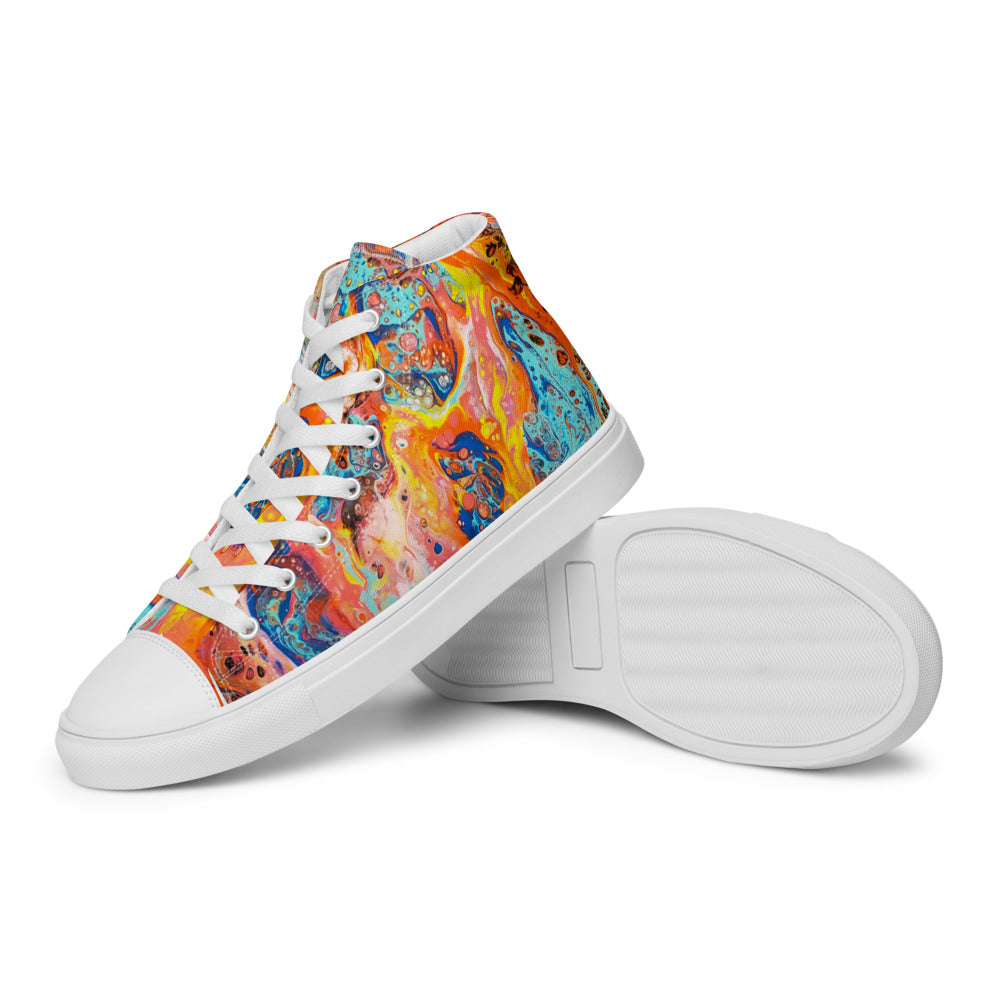 Women’s high top canvas shoes - FA008