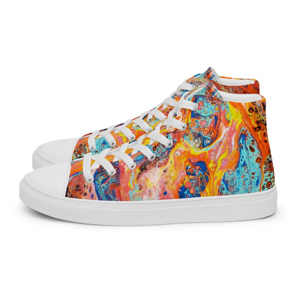 Women’s high top canvas shoes - FA008