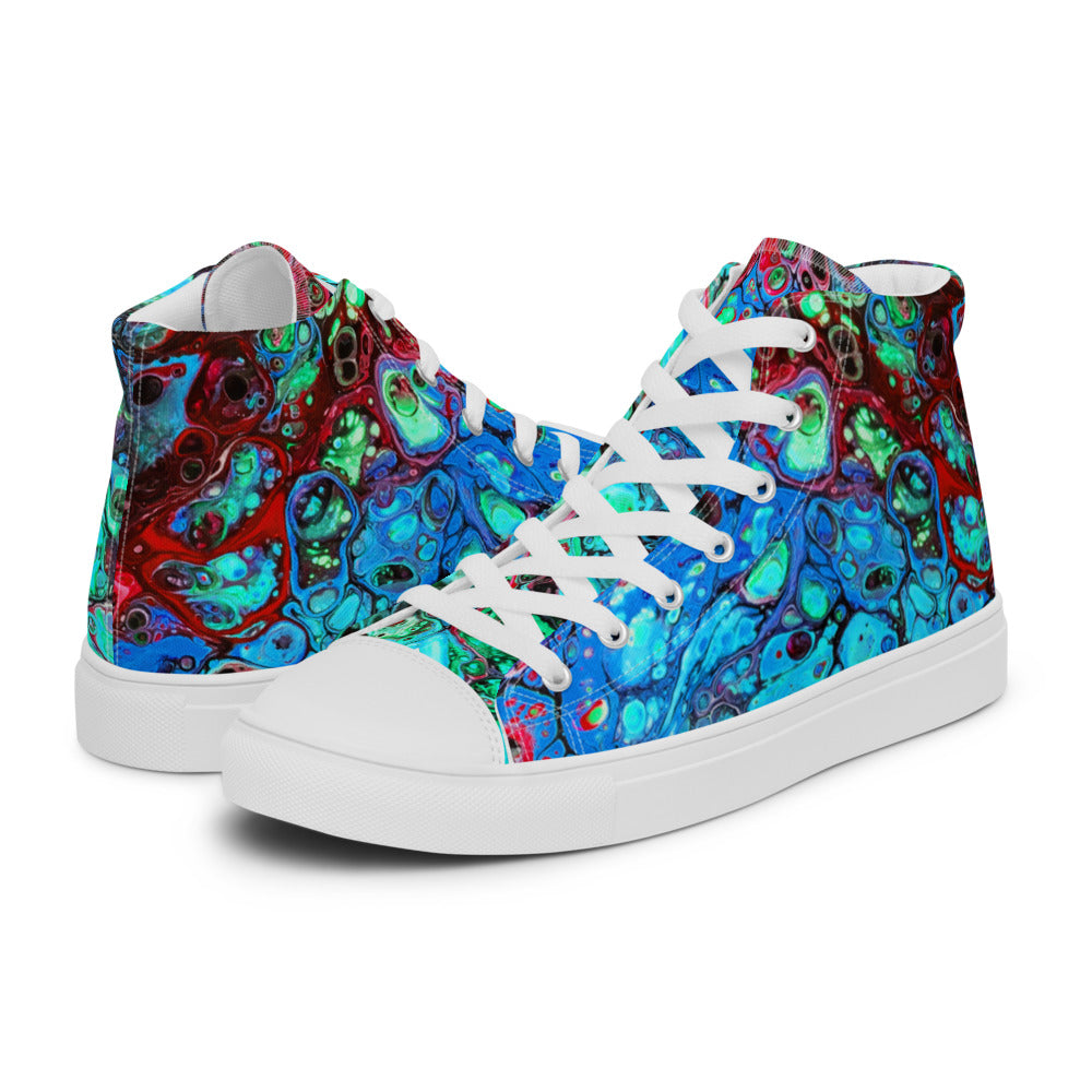 Women’s high top canvas shoes - FA007C