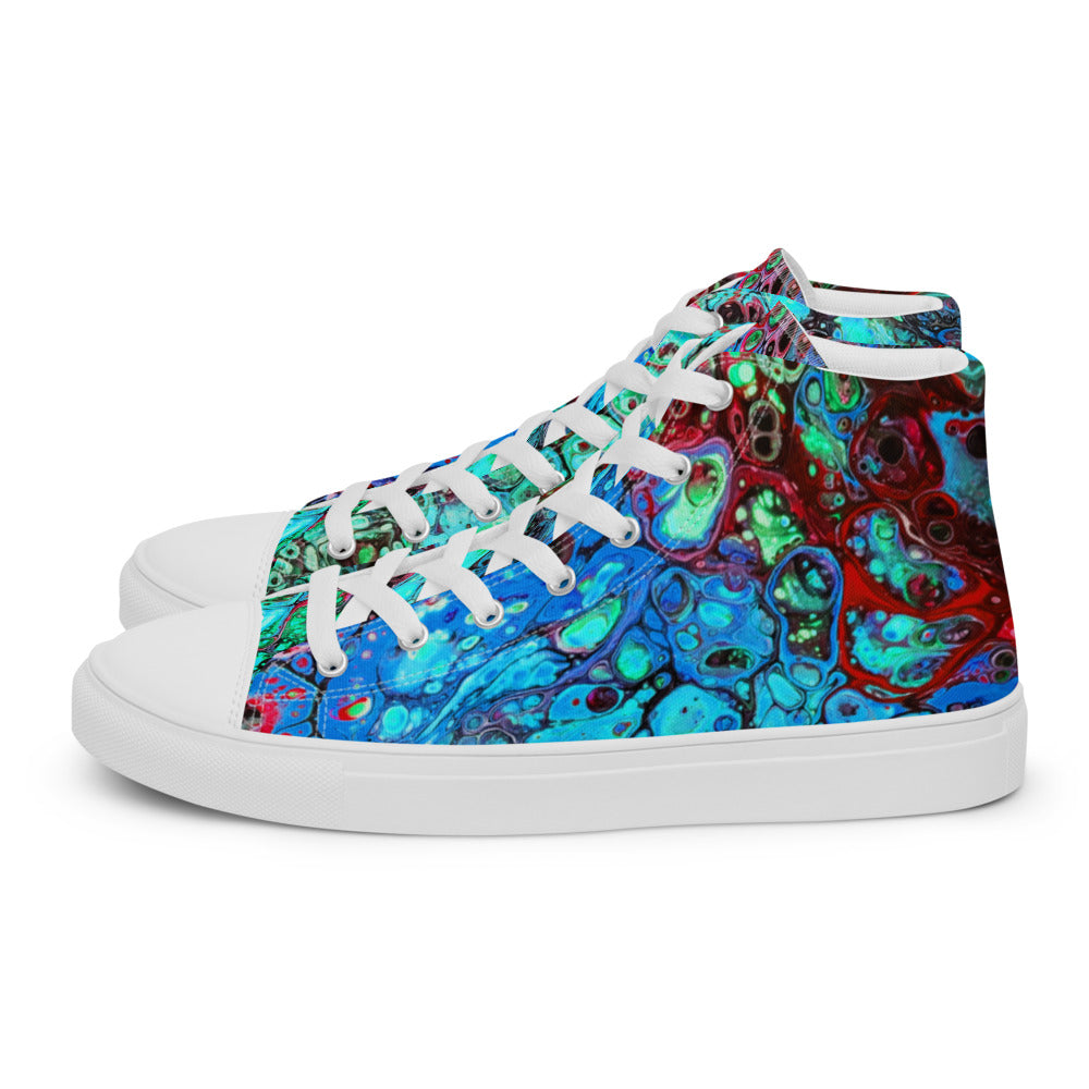 Women’s high top canvas shoes - FA007C
