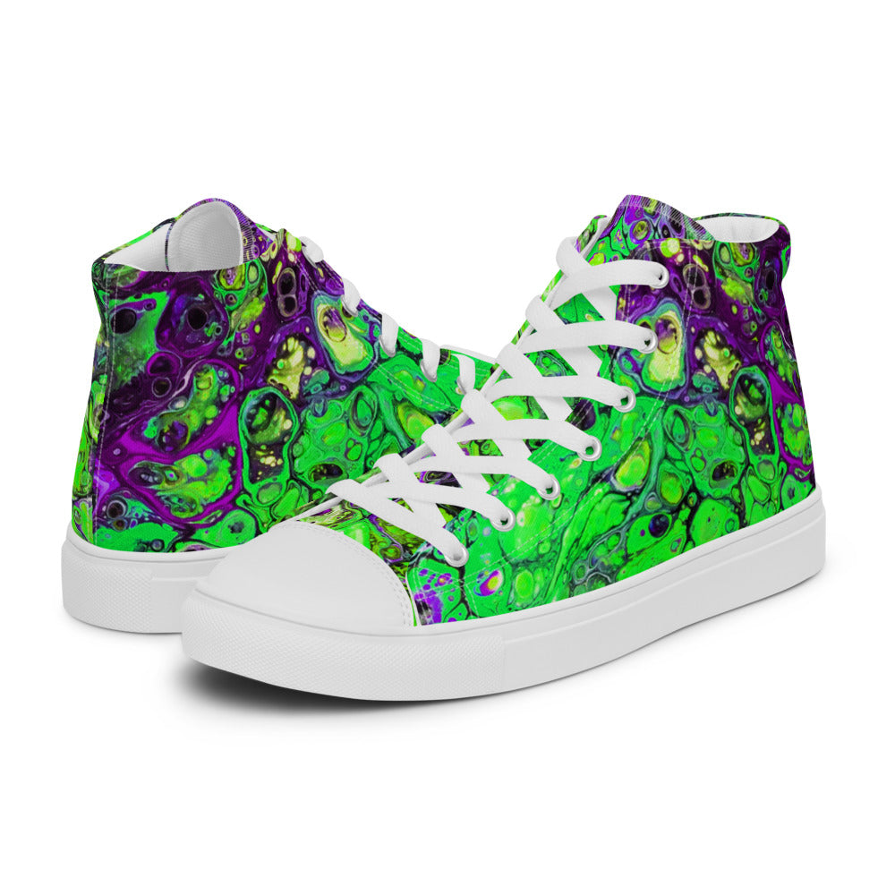 Women’s high top canvas shoes - FA007B