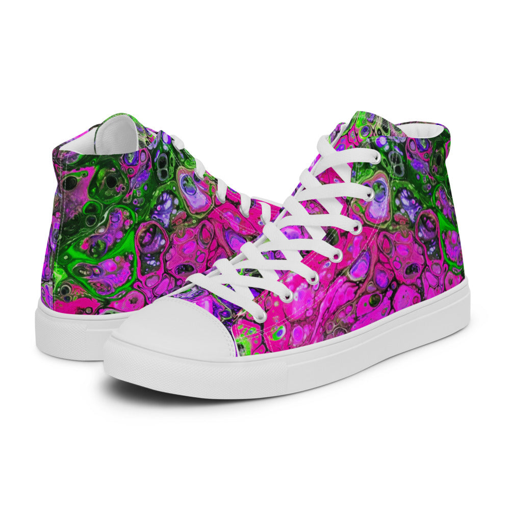 Women’s high top canvas shoes - FA007A